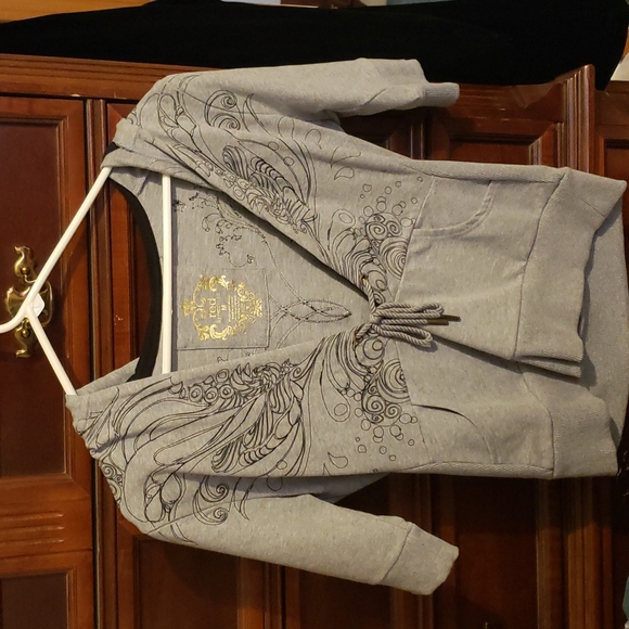 Marc Ecko Tops - Red Marc Ecko cropped hoodie